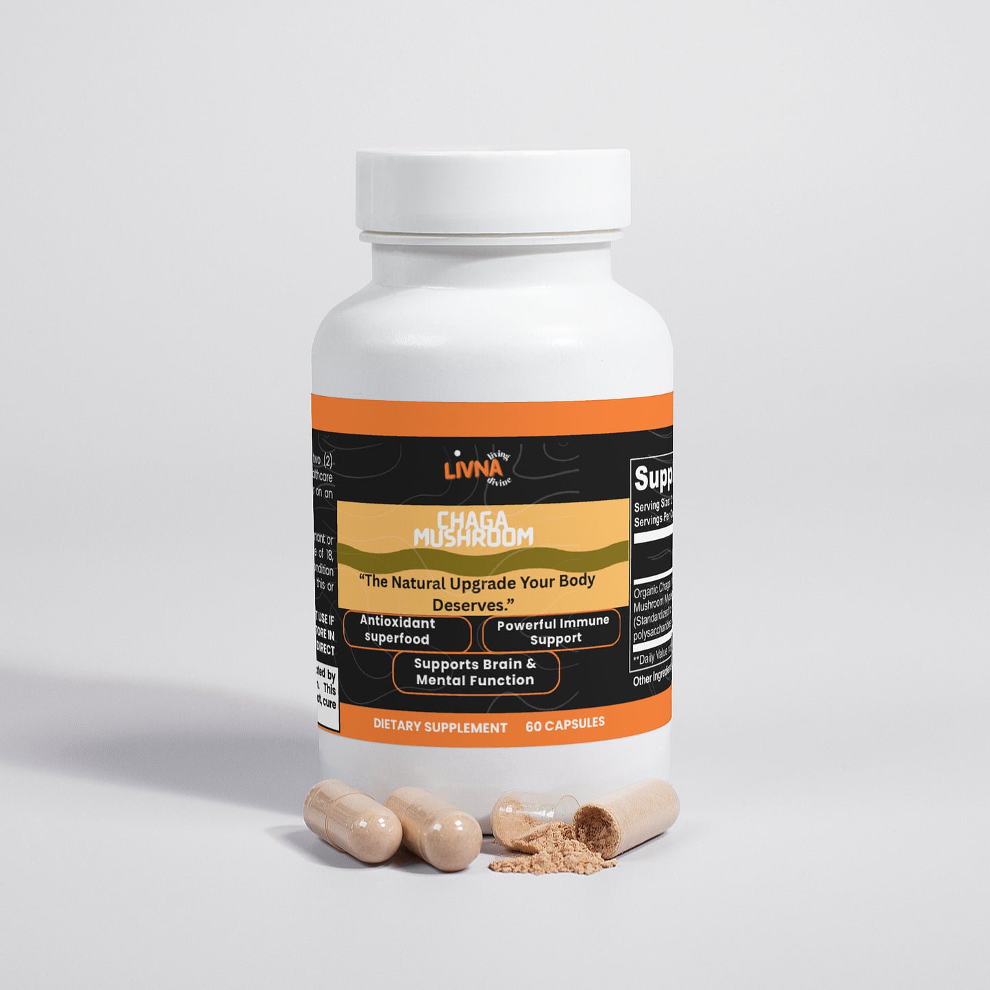Chaga Mushroom Capsules